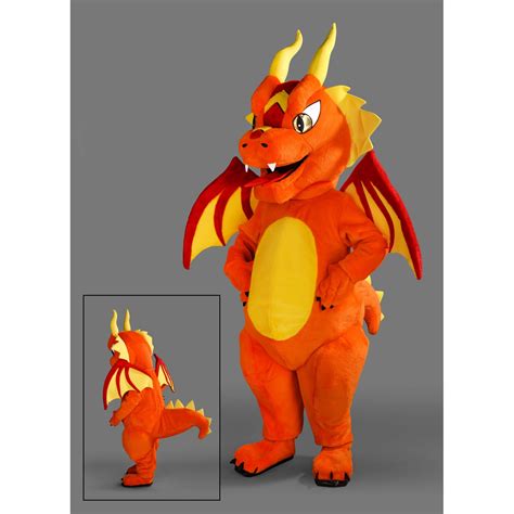 Dragonn mascot costume